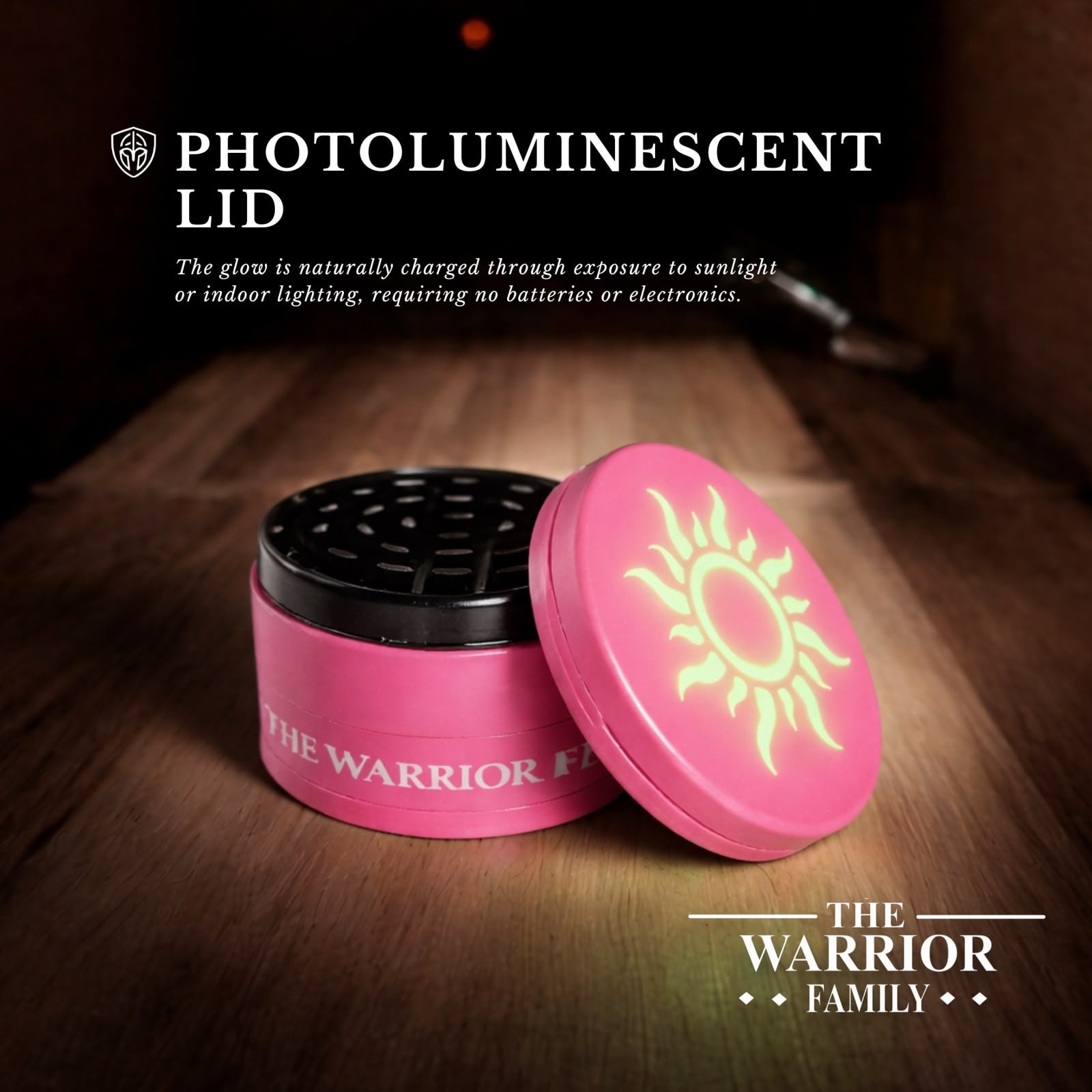 4pc Grinder — Pink