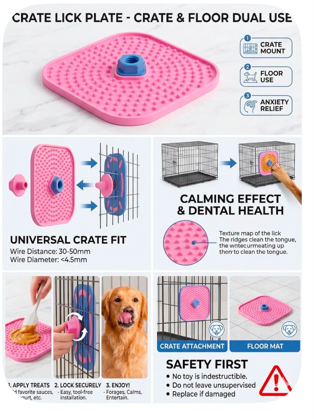 Lick Toy Cage